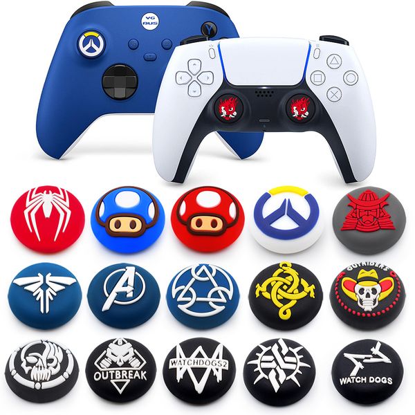 factory wholesale custom new silicone cover protective thumb grip for ps5 controller joystick
factory wholesale custom new silicone cover protective thumb grip for ps5 controller joystick