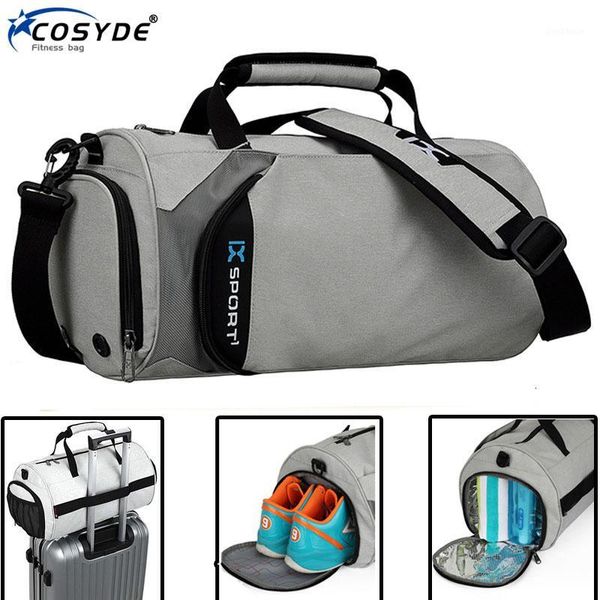 outdoor bags men gym for fitness training travel sport bag multifunction dry wet separation sac de sport1