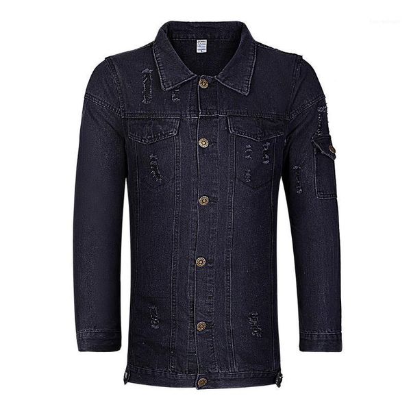 men's jackets 2021 parka men's autumn winter hooded wash distressed vintage denim jacket coat casual windbreak men1, Black;brown
men's jackets 2021 parka men's autumn winter hooded wash distressed vintage denim jacket coat casual windbreak men1, Black;brown