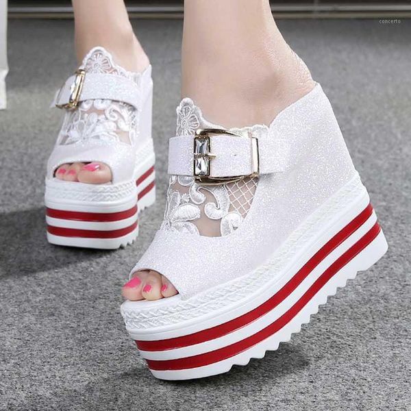new summer women's sandals peep-toe shoes woman high-heeled platfroms casual wedges for women 12cm high heels shoes1, Black
new summer women's sandals peep-toe shoes woman high-heeled platfroms casual wedges for women 12cm high heels shoes1, Black