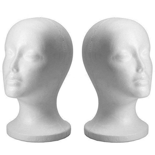 new practical white foam female mannequin head hair wigs glasses cap display holder stand model mannequin qylnsb lipper
new practical white foam female mannequin head hair wigs glasses cap display holder stand model mannequin qylnsb lipper