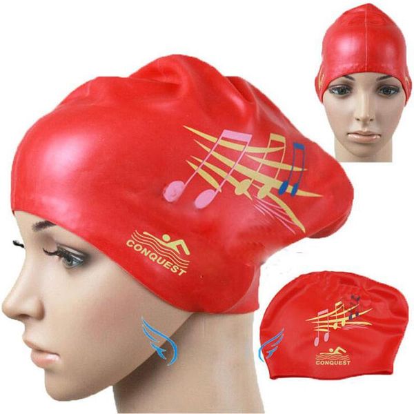 women waterproof silicone swimming cap stars musical note prints comfortable protect ears long hair swim pool caps hat plus size wmtnfo
women waterproof silicone swimming cap stars musical note prints comfortable protect ears long hair swim pool caps hat plus size wmtnfo