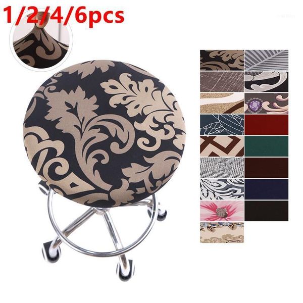 1/2/4/6pcs bar stool cover round chair cover elastic seat home chair slipcover round bar stool floral printed1
1/2/4/6pcs bar stool cover round chair cover elastic seat home chair slipcover round bar stool floral printed1