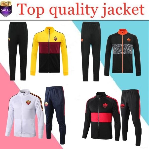 2020 2021 rome football jacket tracksuit kits survetement 20/21 dzeko totti zaniolo kluivert abbigliamento sportivo soccer training suit men, Black
2020 2021 rome football jacket tracksuit kits survetement 20/21 dzeko totti zaniolo kluivert abbigliamento sportivo soccer training suit men, Black