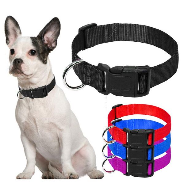 durable nylon dog collar adjustable pet dog collars pet puppy necklace for small medium large breeds basic collar siz bbytll
durable nylon dog collar adjustable pet dog collars pet puppy necklace for small medium large breeds basic collar siz bbytll