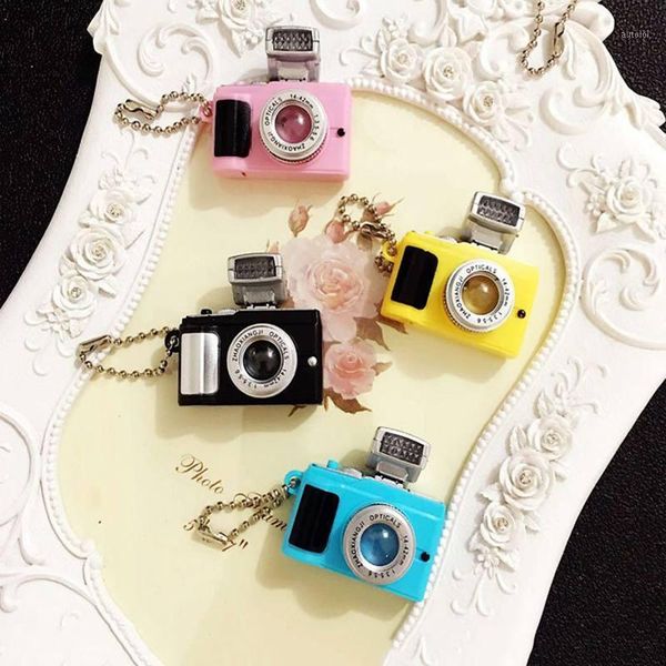 retro camera with led light vocal keychain light car mobile phone bag pendant1, Silver
retro camera with led light vocal keychain light car mobile phone bag pendant1, Silver