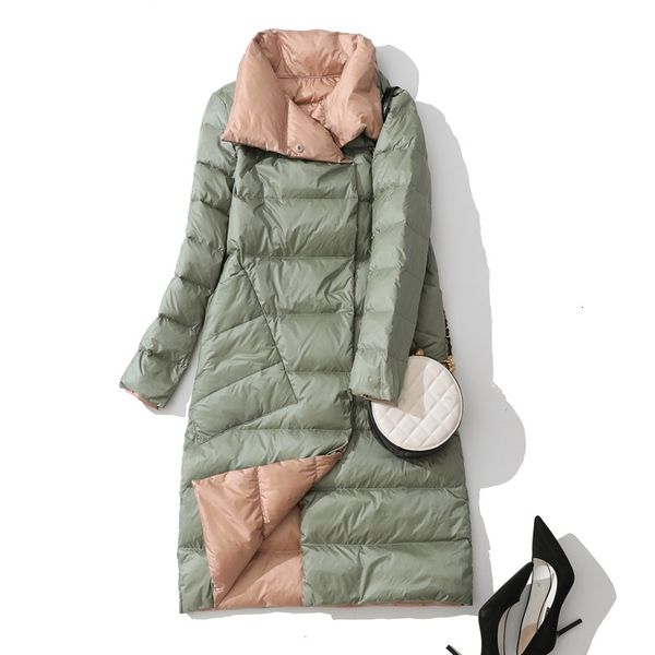 new arrival womens down jacket fashion solid color europe and america style wear down jackets on both sides casual parkas s-5xl, Black
new arrival womens down jacket fashion solid color europe and america style wear down jackets on both sides casual parkas s-5xl, Black