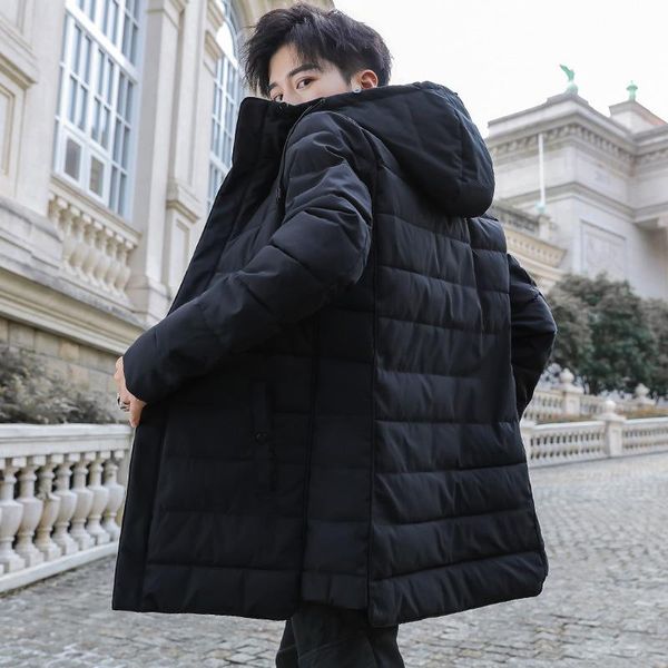 clothes adolescent male winter brief paragraph warm warm hooded cotton-padded jacket, leisure handsome coat, Black
clothes adolescent male winter brief paragraph warm warm hooded cotton-padded jacket, leisure handsome coat, Black