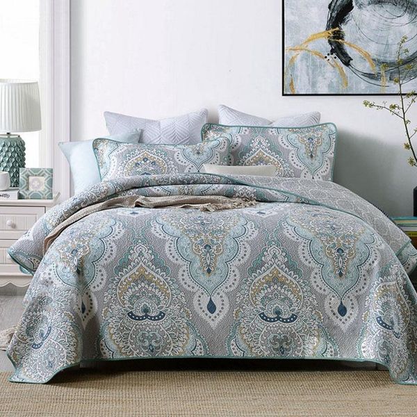 chausub bedspread for bed quilt 3pcs sets paisley print cotton bed cover with 2 pillowcase queen size summer blanket
chausub bedspread for bed quilt 3pcs sets paisley print cotton bed cover with 2 pillowcase queen size summer blanket