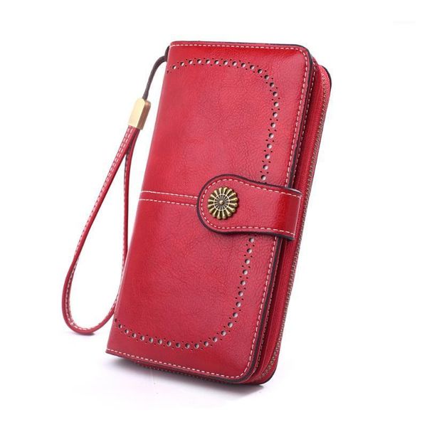 women purse ladies leather large capacity wallet with many compartments, money bag cell phone wallet card holder clutch bag1, Red;black
women purse ladies leather large capacity wallet with many compartments, money bag cell phone wallet card holder clutch bag1, Red;black