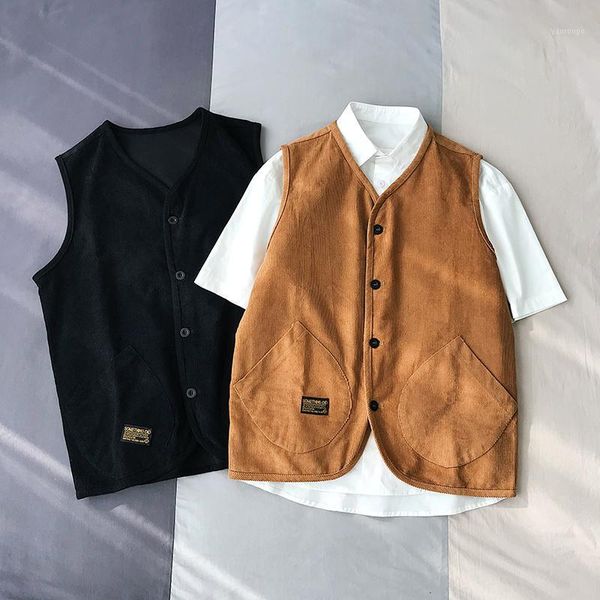 brand clothing autumn mens vests sleeveless jacket cotton casual multi pocket vest male waistcoat coat1, Black;white
brand clothing autumn mens vests sleeveless jacket cotton casual multi pocket vest male waistcoat coat1, Black;white