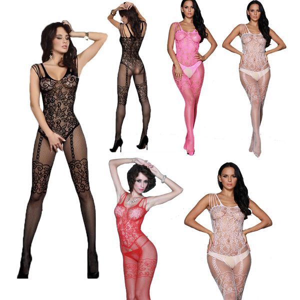 4 colors mujeres ropa interior lingerie jacquard net dress one-piece stockings open file net stockings women underwear, Black;white
4 colors mujeres ropa interior lingerie jacquard net dress one-piece stockings open file net stockings women underwear, Black;white