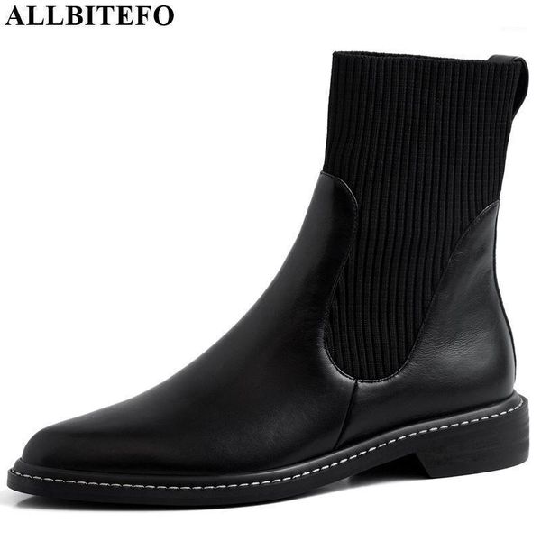 boots allbitefo genuine leather+knitting wool women comfortable ankle autumn winter girls fashion1, Black
boots allbitefo genuine leather+knitting wool women comfortable ankle autumn winter girls fashion1, Black