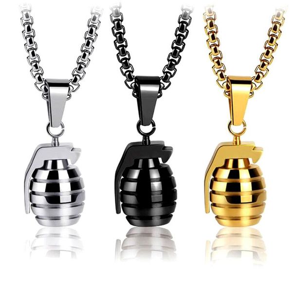 chains stainless steel chain hiphop hand grenades pendant necklace charms men fashion jewelry bombs trendy party, Silver
chains stainless steel chain hiphop hand grenades pendant necklace charms men fashion jewelry bombs trendy party, Silver