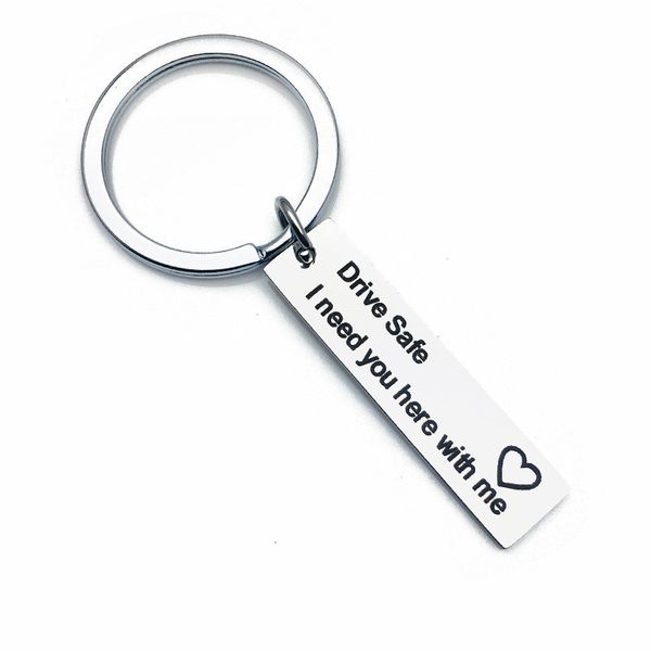 i stainless love steel tag drive safe keychain need you keyring bag hangs safe driving women mens fashion jewelry will a, Slivery;golden
i stainless love steel tag drive safe keychain need you keyring bag hangs safe driving women mens fashion jewelry will a, Slivery;golden