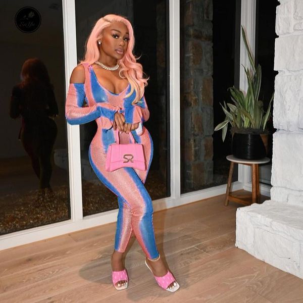 enyu s-4xl 2020 autumn/spring lady colorful long jumpsuit off the shoulder full flare sleeve skinny jumpsuit jumpsuits1, Black;white
enyu s-4xl 2020 autumn/spring lady colorful long jumpsuit off the shoulder full flare sleeve skinny jumpsuit jumpsuits1, Black;white