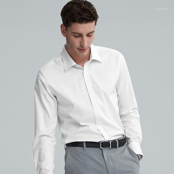 men's dress shirts men's classic solid shirt covered placket formal business standard-fit long sleeve office work white shirts1, White;black
men's dress shirts men's classic solid shirt covered placket formal business standard-fit long sleeve office work white shirts1, White;black