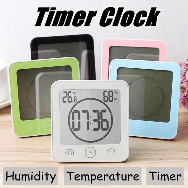 waterproof lcd digital wall clock temperature humidity meter bathroom shower wall suction countdown kitchen bath timer alarm1
waterproof lcd digital wall clock temperature humidity meter bathroom shower wall suction countdown kitchen bath timer alarm1