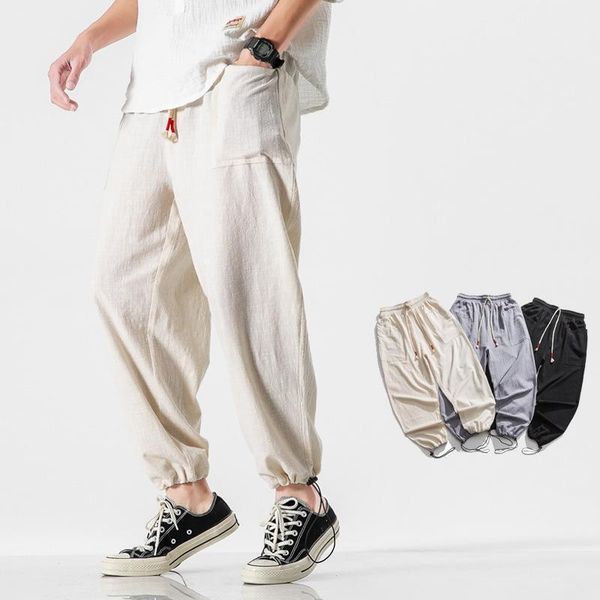 2020 summer wear new style loose-fit solid color cotton linen straight-cut beam leg chinese-style men thin retro casual pants1, Black
2020 summer wear new style loose-fit solid color cotton linen straight-cut beam leg chinese-style men thin retro casual pants1, Black