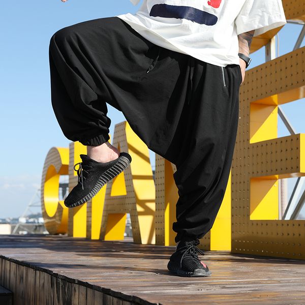 2020 men joggers m-5xl japanese hip hop low-grade personality hare big-size loose leg long-legged fat pants 6q85, White;black
2020 men joggers m-5xl japanese hip hop low-grade personality hare big-size loose leg long-legged fat pants 6q85, White;black