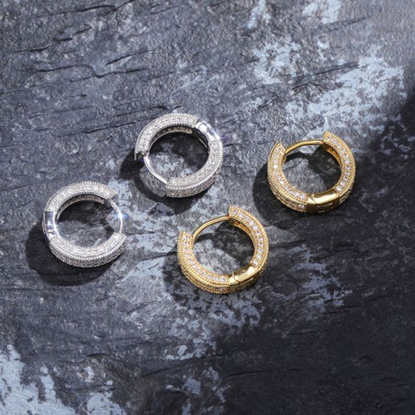 hip hop earrings for men women rapper fashion jewelry luxury high grade bling zircon paved 18k gold plating copper hoop huggie, Golden;silver
hip hop earrings for men women rapper fashion jewelry luxury high grade bling zircon paved 18k gold plating copper hoop huggie, Golden;silver