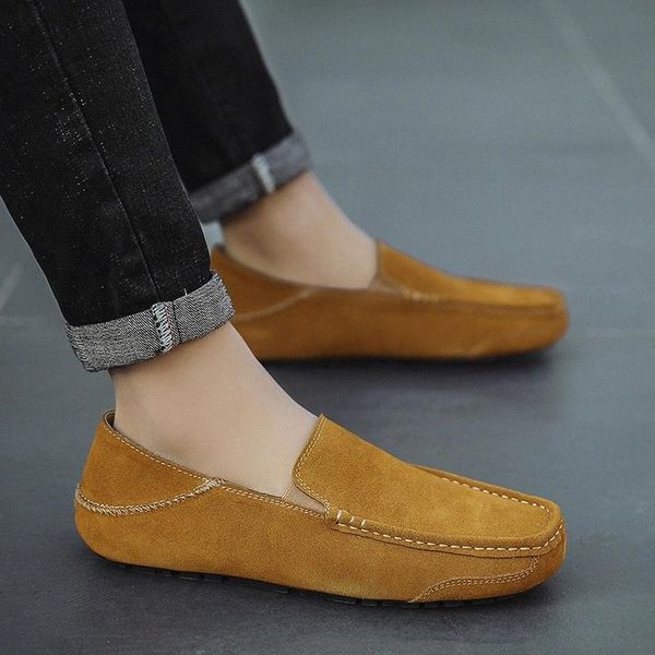 italian cow suede leather shoes men slip on casual shoes luxury designer mens loafers driving shoes new fashion moccasins #es9i
italian cow suede leather shoes men slip on casual shoes luxury designer mens loafers driving shoes new fashion moccasins #es9i