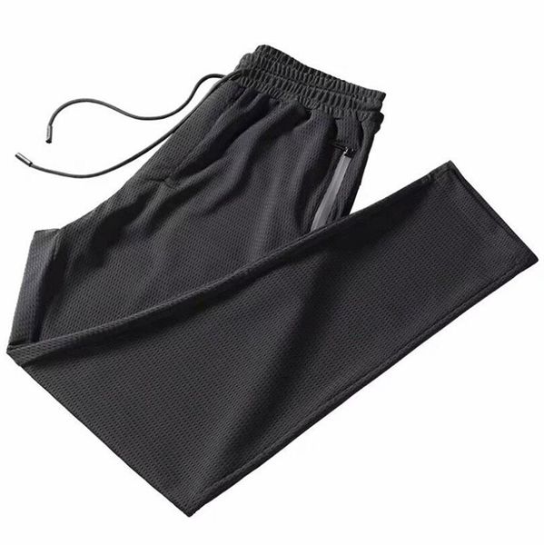men's sports pants hollow summer thin loose air conditioning nine-point pants casual pant sweatpants workout trousers plus size, Black
men's sports pants hollow summer thin loose air conditioning nine-point pants casual pant sweatpants workout trousers plus size, Black