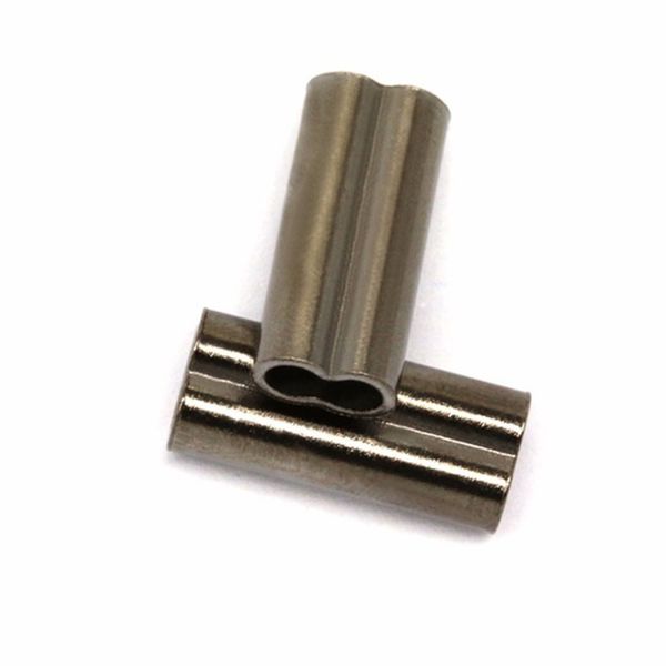 200 pcs copper fishing crimp sleeve for fishing wire duplex oval crimping sleeve fit for 0.8-2.8mm
200 pcs copper fishing crimp sleeve for fishing wire duplex oval crimping sleeve fit for 0.8-2.8mm