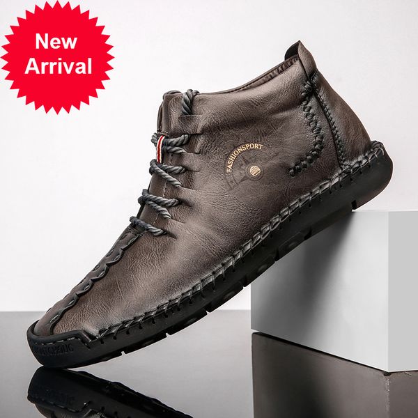 tamanho grande 39-50 masculino sapatos masculinos casuais 2020 moda nova pele de couro artesanal do vintage altos s botas masculinas, Black
tamanho grande 39-50 masculino sapatos masculinos casuais 2020 moda nova pele de couro artesanal do vintage altos s botas masculinas, Black
