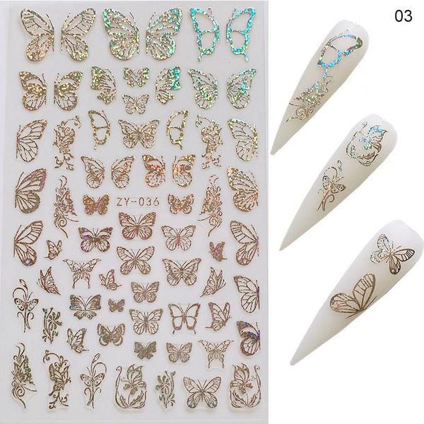stickers & decals 1sheet laser gold butterfly nail art 3d gradient butterflies adhesive diy decorations, Black
stickers & decals 1sheet laser gold butterfly nail art 3d gradient butterflies adhesive diy decorations, Black