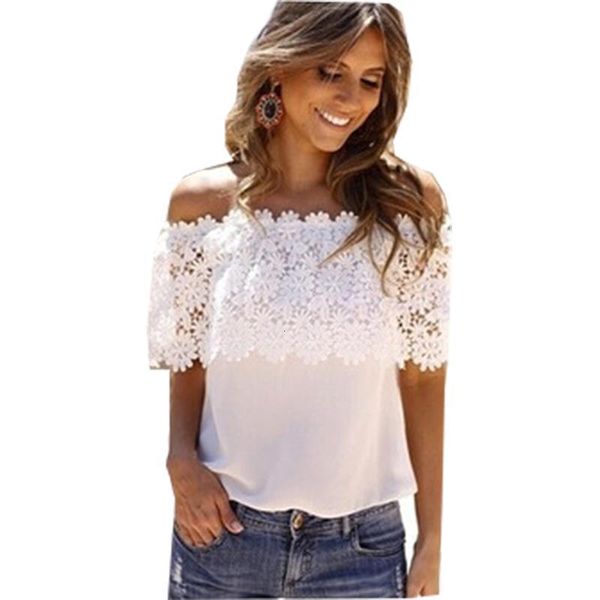 summer t shirt women 2020 fashion europe america women's new chiffon lace stitching t-shirt burst women's vestidos lbd9156, White
summer t shirt women 2020 fashion europe america women's new chiffon lace stitching t-shirt burst women's vestidos lbd9156, White