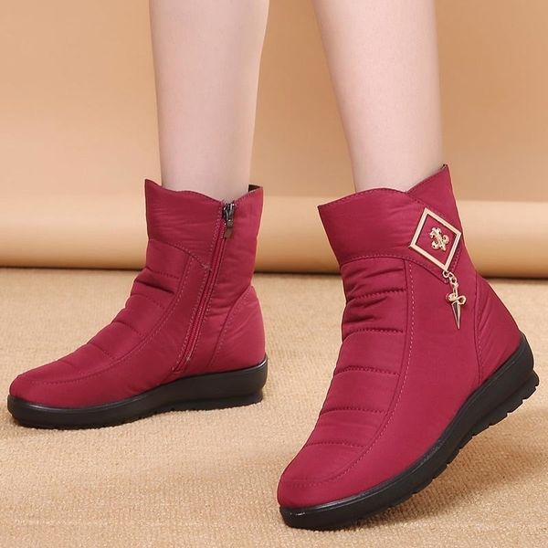 winter solid zipper snow women warm plush wedges shoes woman ankle boots female botas mujer y200915, Black
winter solid zipper snow women warm plush wedges shoes woman ankle boots female botas mujer y200915, Black