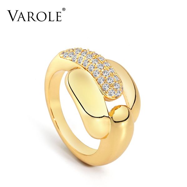 varole simple design ring gold color female with crystal lady finger rings for women fashion jewelry dropshipping
varole simple design ring gold color female with crystal lady finger rings for women fashion jewelry dropshipping