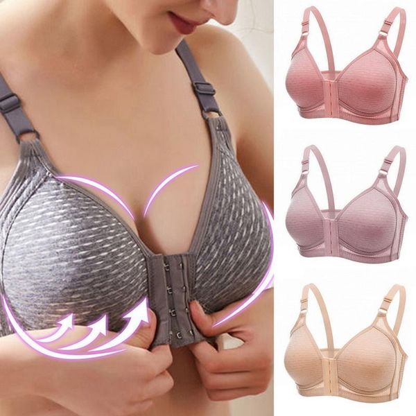 fashion bra spring and summer seamless front button bra push up underwear buckle female plus size wire small chest1, Red;black
fashion bra spring and summer seamless front button bra push up underwear buckle female plus size wire small chest1, Red;black