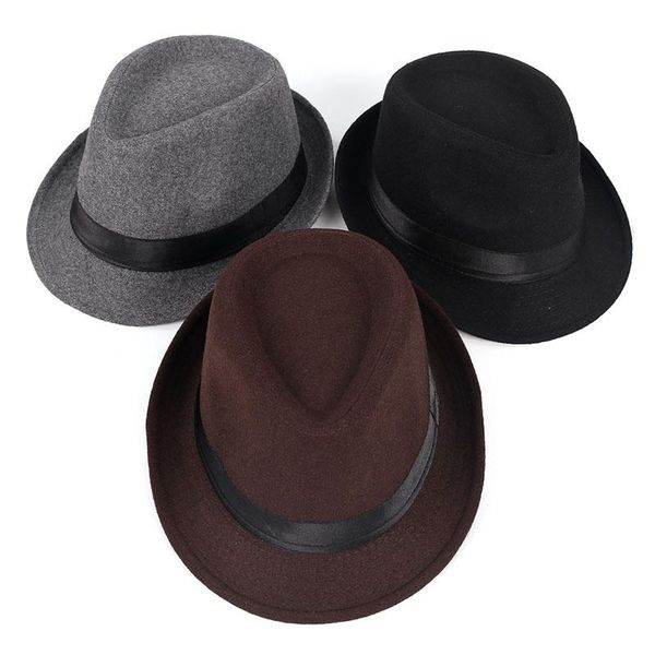 2020 shade autumn wool fedora jazz hat men chapeu panama masculino sombrero mujer women felt hats man bowler vintage black retro cap, Black;white
2020 shade autumn wool fedora jazz hat men chapeu panama masculino sombrero mujer women felt hats man bowler vintage black retro cap, Black;white