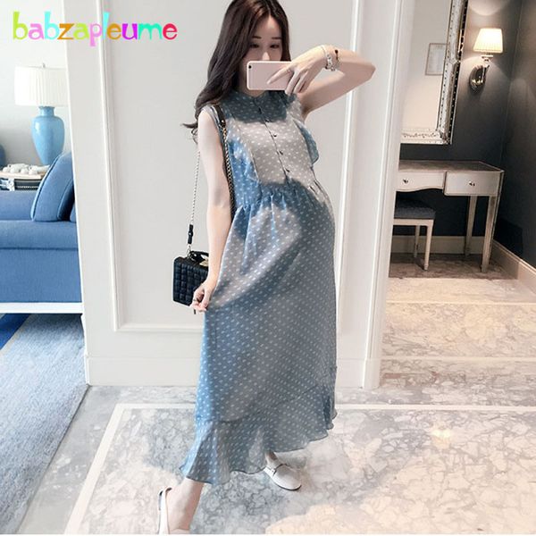 summer maternity dresses for p shoot fashion pregnant women clothing dot plus size long dress beach pregnancy clothes bc1726 lj201123, White
summer maternity dresses for p shoot fashion pregnant women clothing dot plus size long dress beach pregnancy clothes bc1726 lj201123, White