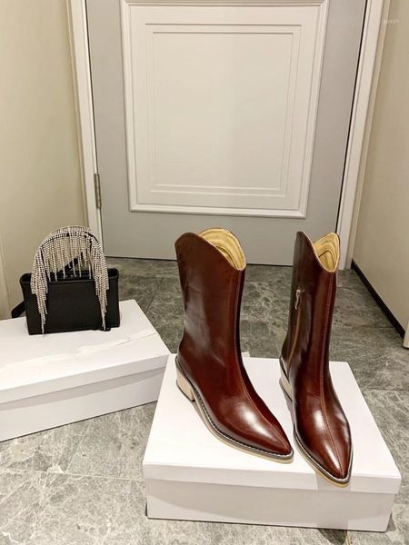 boots high heel woman solid color genuine leather pointed toe shoes ladies 2021 luxury designer brand zapatos de mujer1, Black
boots high heel woman solid color genuine leather pointed toe shoes ladies 2021 luxury designer brand zapatos de mujer1, Black