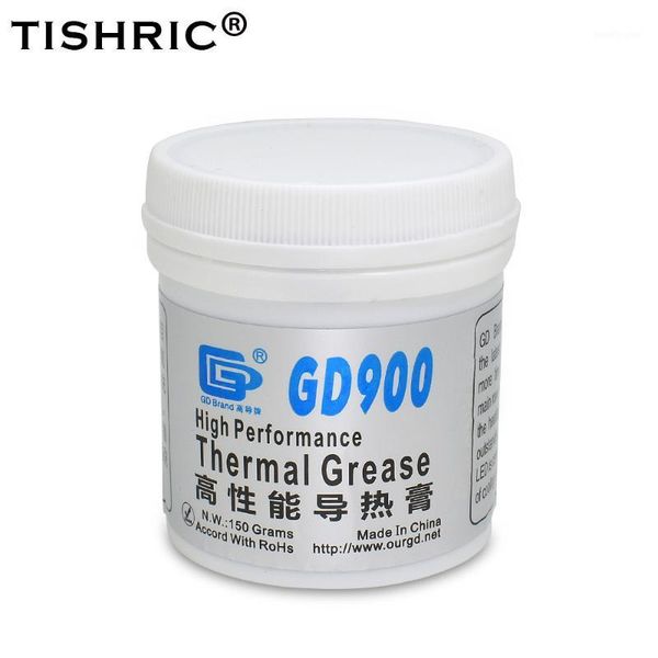 fans & coolings tishric 150g gd900 thermal grease paste pad fan cooling for cpu gpu cooler processor compound silicone plaster heat sink1
fans & coolings tishric 150g gd900 thermal grease paste pad fan cooling for cpu gpu cooler processor compound silicone plaster heat sink1