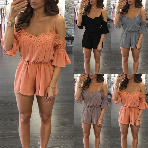 casual dress hits the market with a solid-color button-down long sleeve t-shirt, style beach dress, lace shoulder jumpsuit and jump, Black;white
casual dress hits the market with a solid-color button-down long sleeve t-shirt, style beach dress, lace shoulder jumpsuit and jump, Black;white