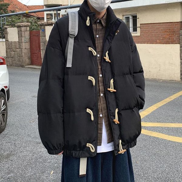 winter jacket men's parka warmth fashion retro casual stand-up collar coat men wild loose korean short coat mens clothes m-xl1, Black
winter jacket men's parka warmth fashion retro casual stand-up collar coat men wild loose korean short coat mens clothes m-xl1, Black