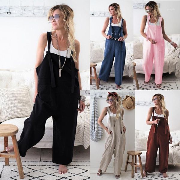 women's jumpsuit loose casual large size xl linen cotton jumpsuit pants 5 colors choice1, Black;white
women's jumpsuit loose casual large size xl linen cotton jumpsuit pants 5 colors choice1, Black;white