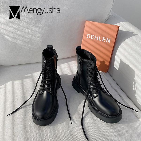 lace-up zipper ankle short botas college girls creepers knight botines mujer solid round toe slim pu leather boots women shoes, Black
lace-up zipper ankle short botas college girls creepers knight botines mujer solid round toe slim pu leather boots women shoes, Black