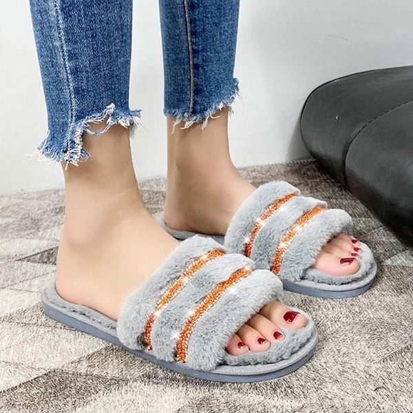 winter new shining stripe house women fur slippers warm plush flats ladies bedroom shoes slip-on indoor women furry slippers #zw0w, Black
winter new shining stripe house women fur slippers warm plush flats ladies bedroom shoes slip-on indoor women furry slippers #zw0w, Black