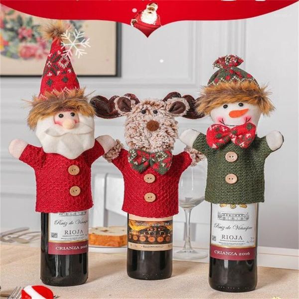 christmas bottle covers,fashionclubs xmas wine bottle covers decoration,holiday sleeve cover wear dress-up gift bag1
christmas bottle covers,fashionclubs xmas wine bottle covers decoration,holiday sleeve cover wear dress-up gift bag1
