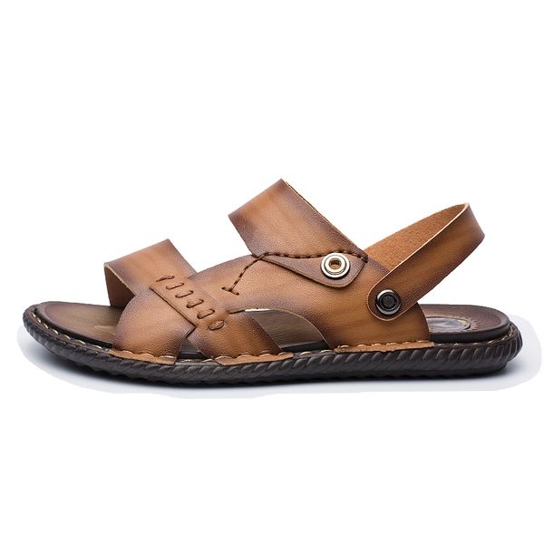 leisure fashion mens sandals summer beach sandals shoes leather men slippers sandalia hombre, Black
leisure fashion mens sandals summer beach sandals shoes leather men slippers sandalia hombre, Black