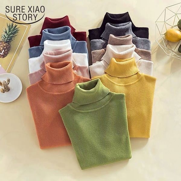 autumn winter women knitted turtleneck sweater soft turtleneck jumper fashion slim femme elasticity pullovers 7353 50 y200116, White;black
autumn winter women knitted turtleneck sweater soft turtleneck jumper fashion slim femme elasticity pullovers 7353 50 y200116, White;black