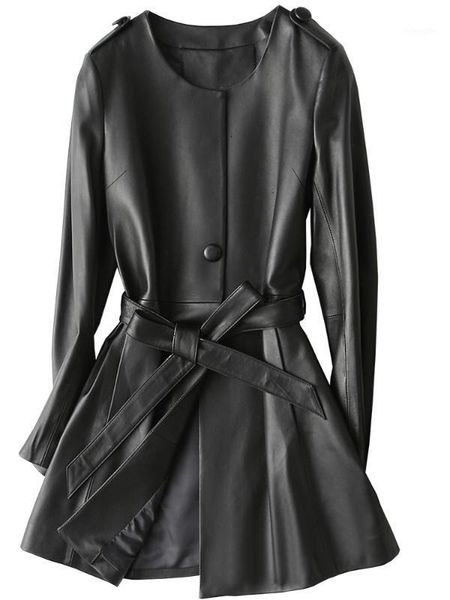 genuine leather jacket women 2020 casual natural sheepskin coat female autumn long trench coats real leather jackets yq3591, Black
genuine leather jacket women 2020 casual natural sheepskin coat female autumn long trench coats real leather jackets yq3591, Black