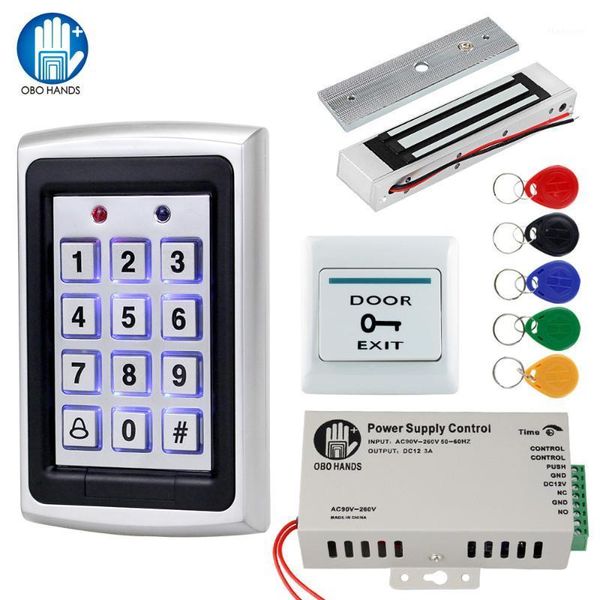 obo hands access control system kit 125khz rfid keypad rainproof cover with electric door locks 180kg magnetic strike lock dc12v1
obo hands access control system kit 125khz rfid keypad rainproof cover with electric door locks 180kg magnetic strike lock dc12v1