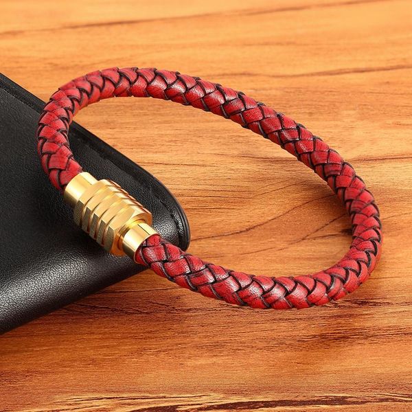 diy комбинация пользовательских из нержавеющей стали мужская кожаный браслет высокого качества магнитной кнопки многоцветный выбор для краси, Golden;silver
diy комбинация пользовательских из нержавеющей стали мужская кожаный браслет высокого качества магнитной кнопки многоцветный выбор для краси, Golden;silver