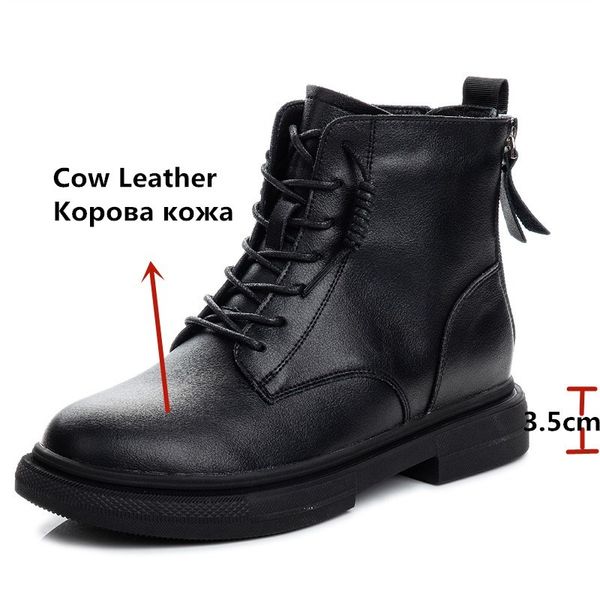 fedonas fashion back zipper shoes woman genuine leather chunky heels motorcycle boots for women wedding party ankle boots women 201123, Black
fedonas fashion back zipper shoes woman genuine leather chunky heels motorcycle boots for women wedding party ankle boots women 201123, Black